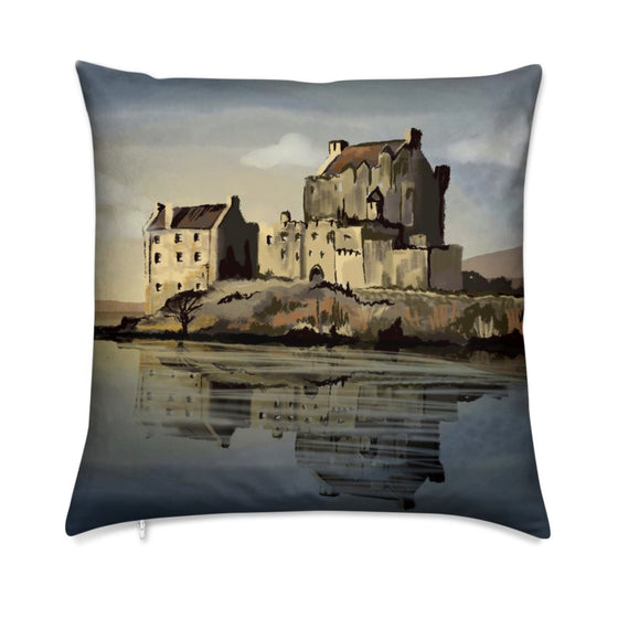 Eilean Donan Square Cushion