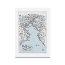  Firth of Forth Map - Harbour Lane Studio