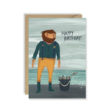  Fisherman Birthday Card