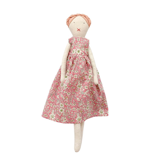 Flower Girl Linen Doll