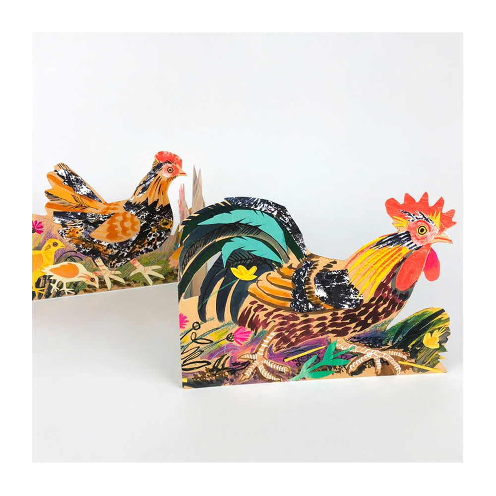 
                  
                    Chicken Fold Out Card
                  
                