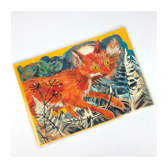 Fold Out Fox Card