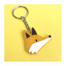  Fox Acrylic Keyring