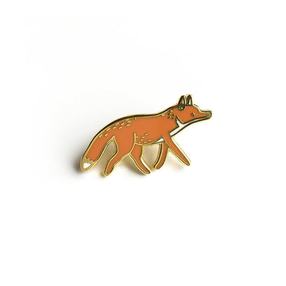 Fox Enamel Pin