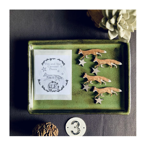 Fox and Star Candle Carousel