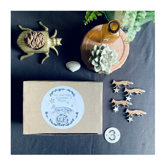 Fox and Star Candle Carousel