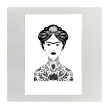  A4 Frida Folk Print