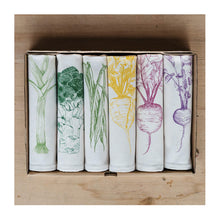  Garden Vegetable Napkin Gift Set