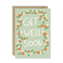  Orange Blossoms Get Well Soon Card