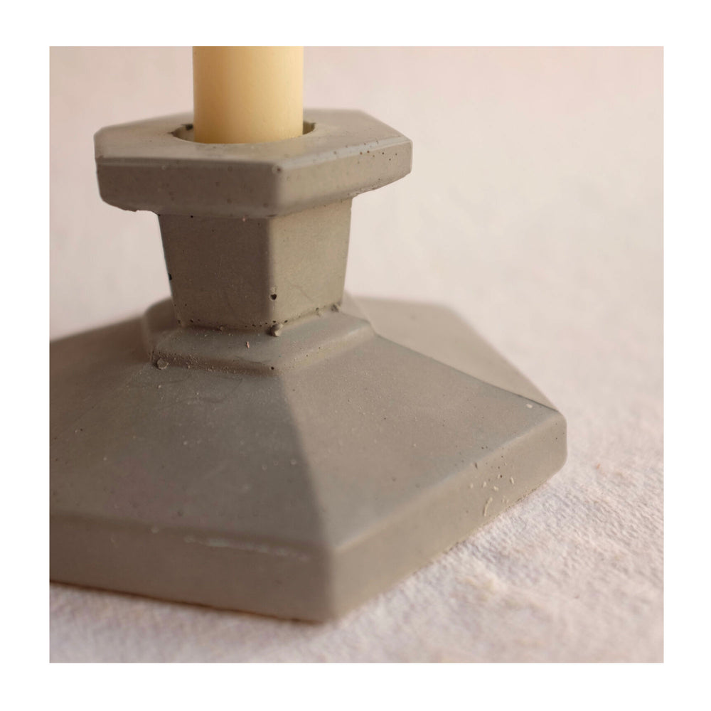 
                  
                    Grey Hexagon Concrete Candle Holder
                  
                