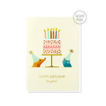  Party Pets Birthday Card