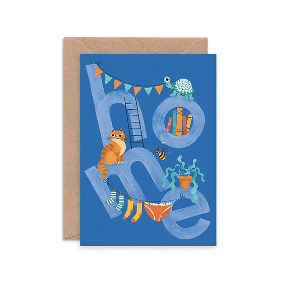 New Home Ornaments Greeting Card