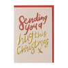 Sending You a Hug This Christmas Card