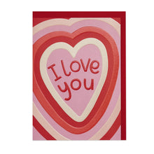  I Love You Card