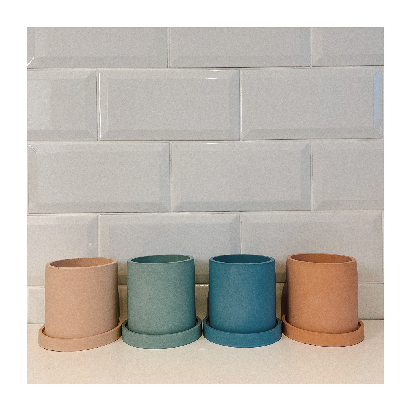 jesmonite plant pot Jesmonite Planter Pot – Harbour Lane Studio