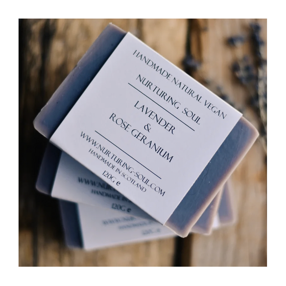 Lavender & Rose Geranium Soap