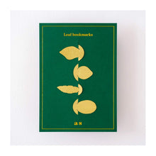  Leaf Bookmarks