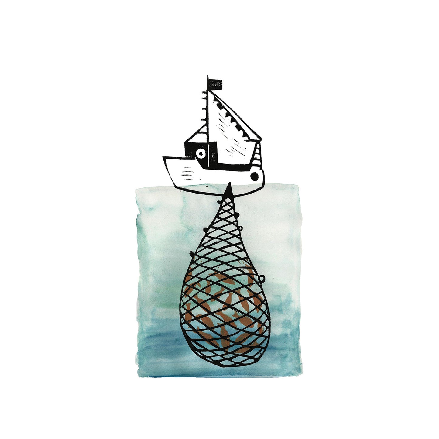 Fishing Boat Print