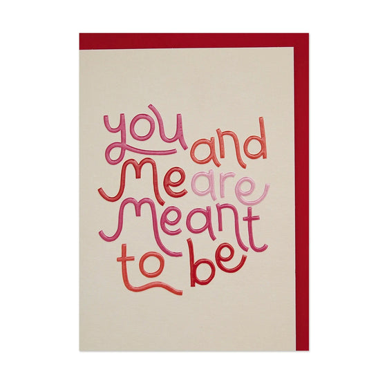 Meant to Be Card