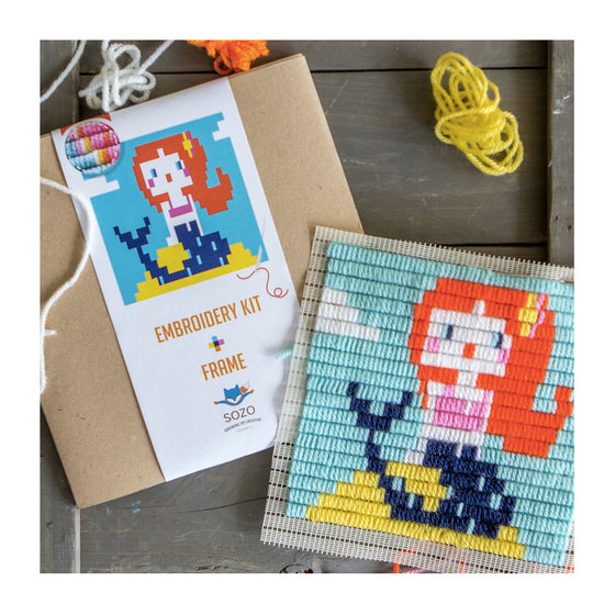 Needlepoint Kit - Mermaid