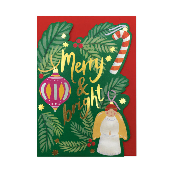 Merry & Bright Christmas Card