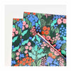 Midnight Blue Flower Meadow Gift Wrap