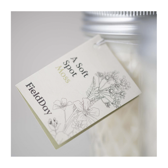 Jam Jar Candle - Moss