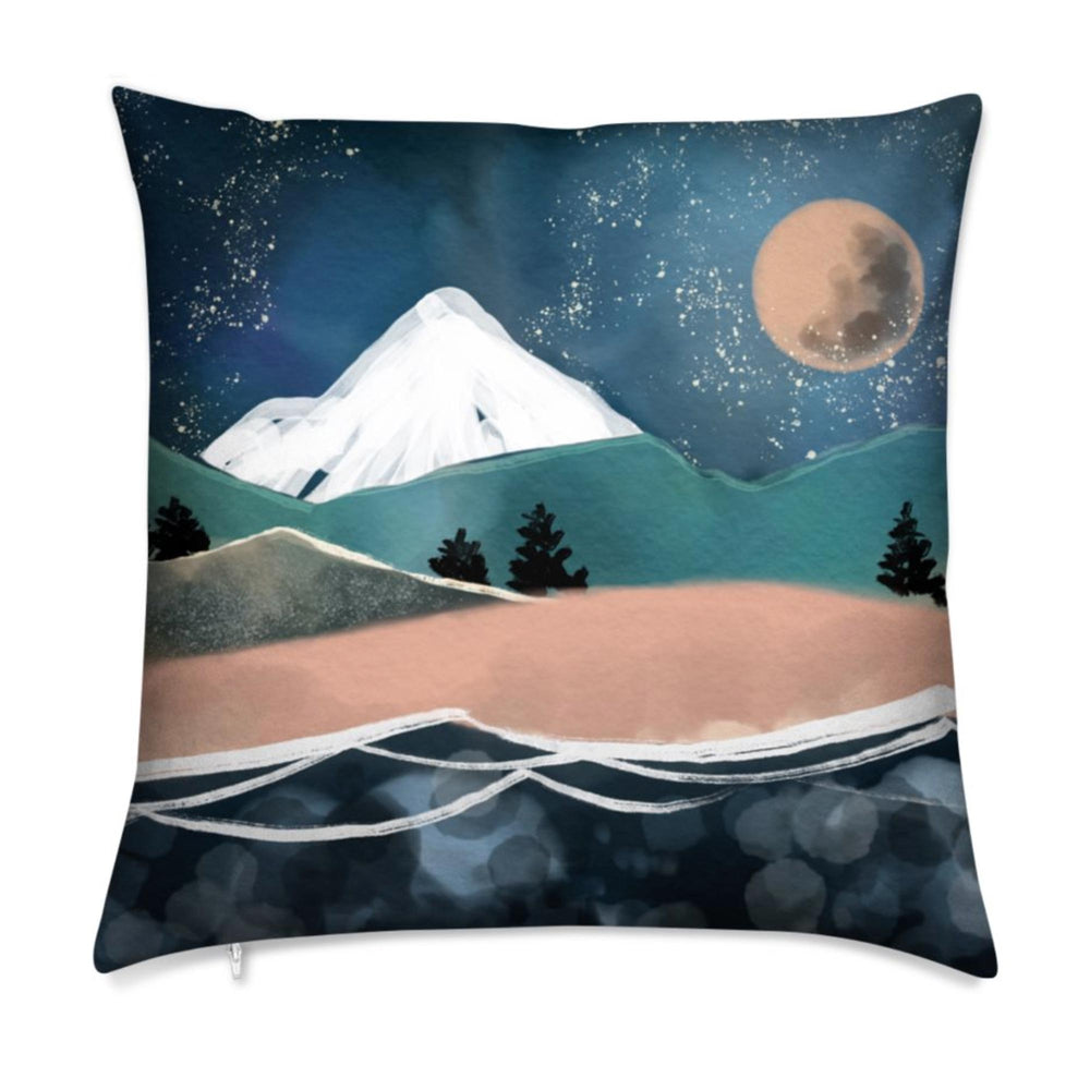 Double Sided Square Mountain Cushion
