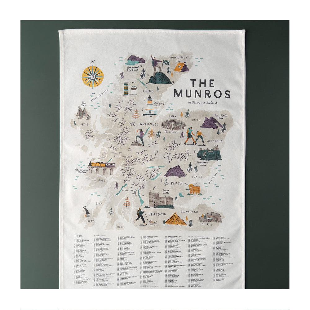 The Munros Tea Towel