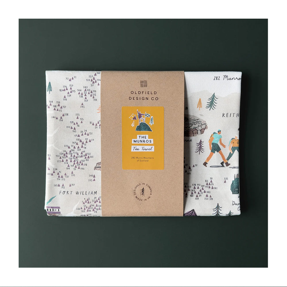 The Munros Tea Towel