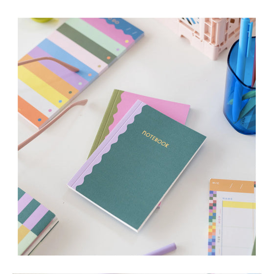 A6 Colour Block Duo Notebooks