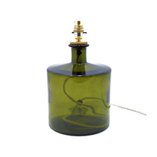  Olive Green Frances Recycled Glass Table Lamp