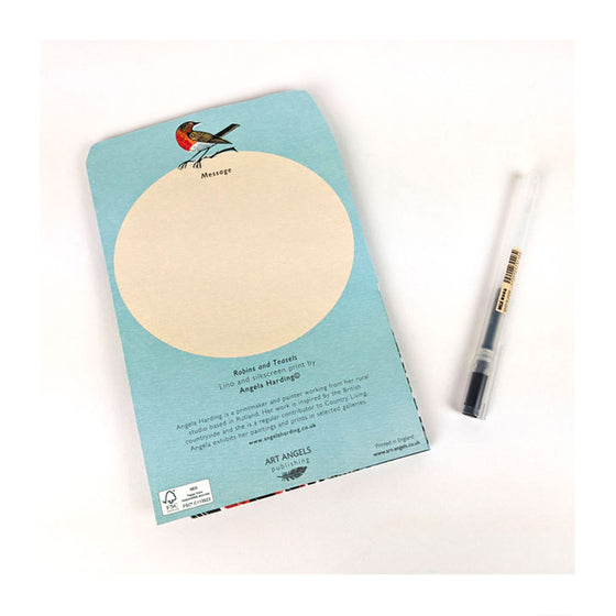 Robins & Teasels Fold Out Card