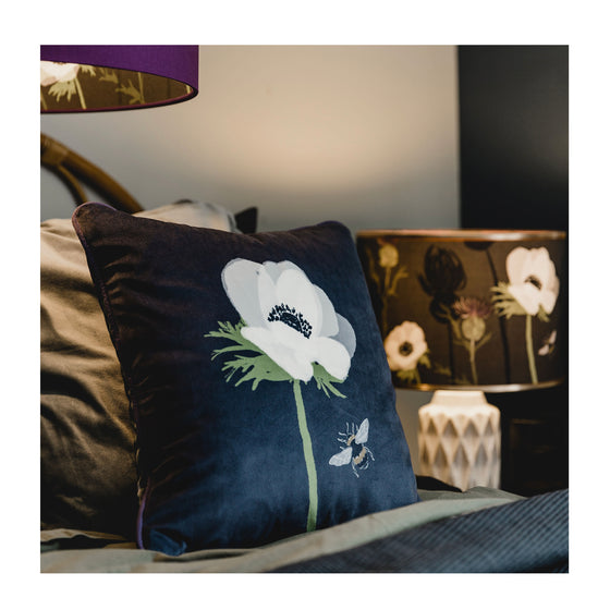 Scottish Thistle Square Cushion