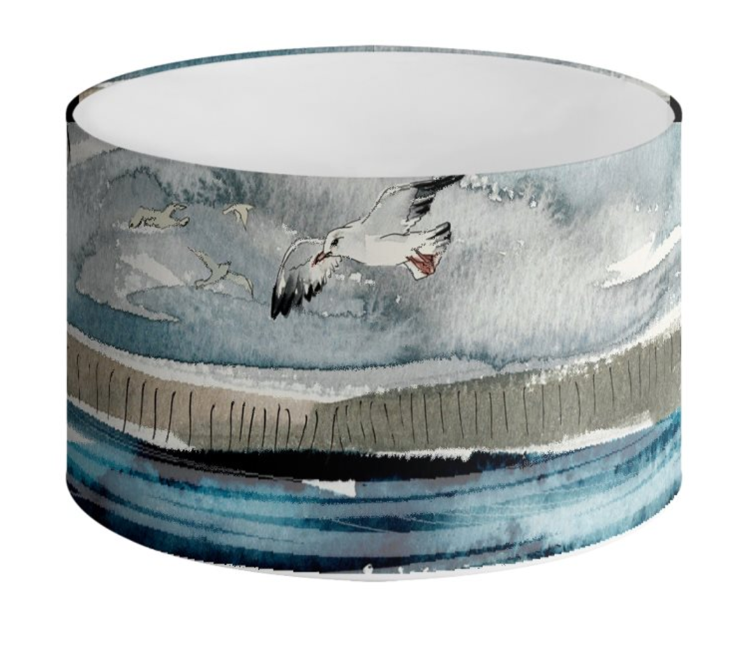 Sea and Sky Lampshade