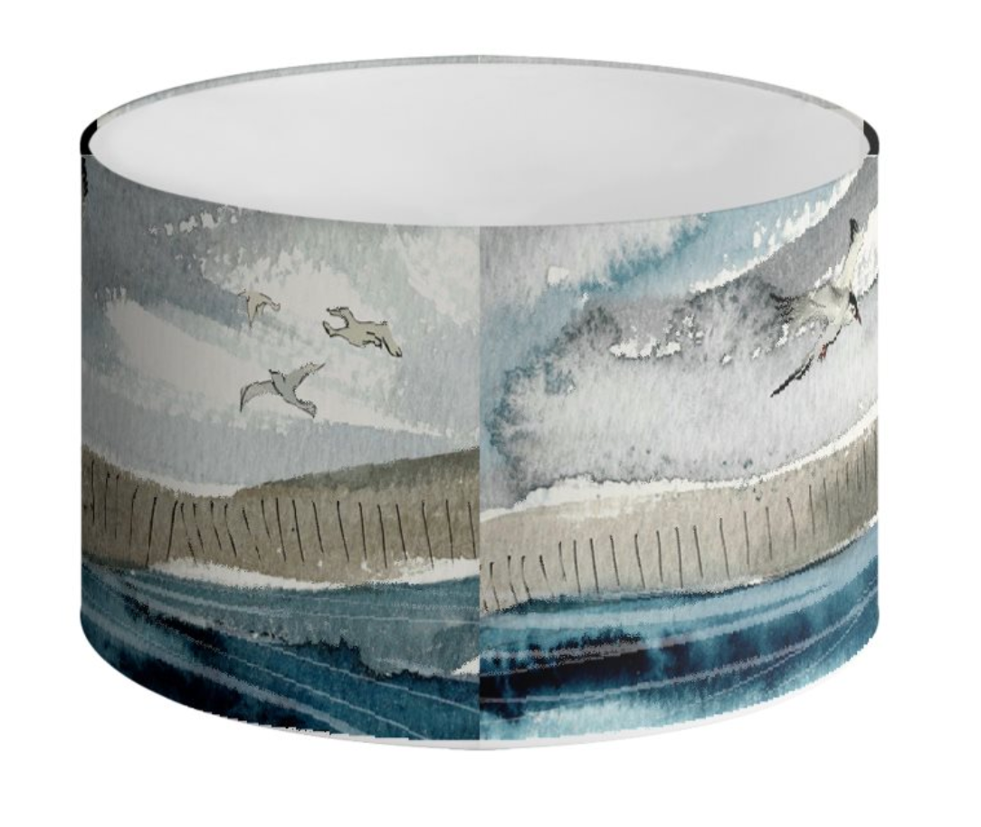 Sea and Sky Lampshade