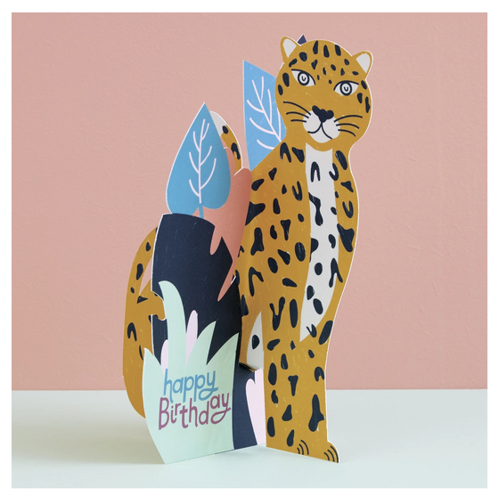 Leopard Card