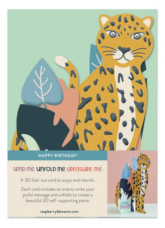 Leopard Card