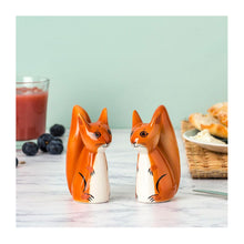  Red Squirrel Salt and Pepper Shakers