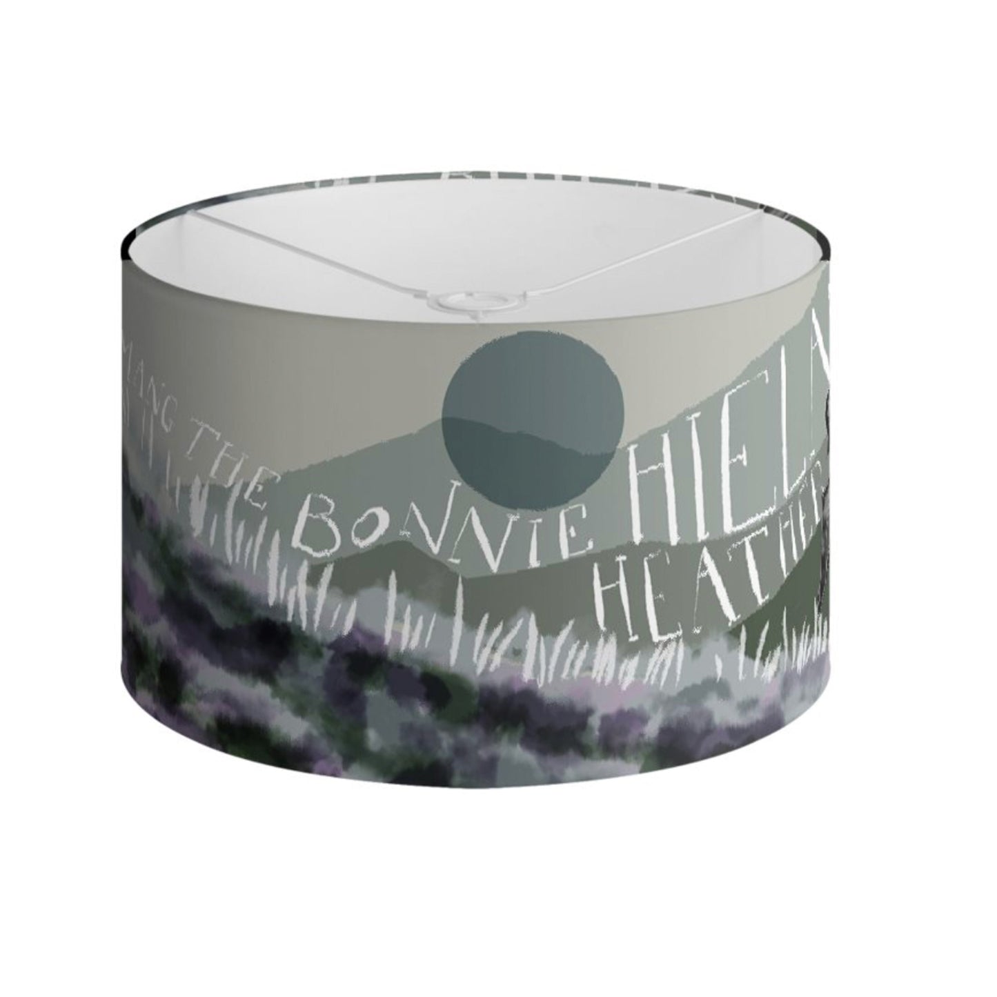 Stags Folk Song Lampshade