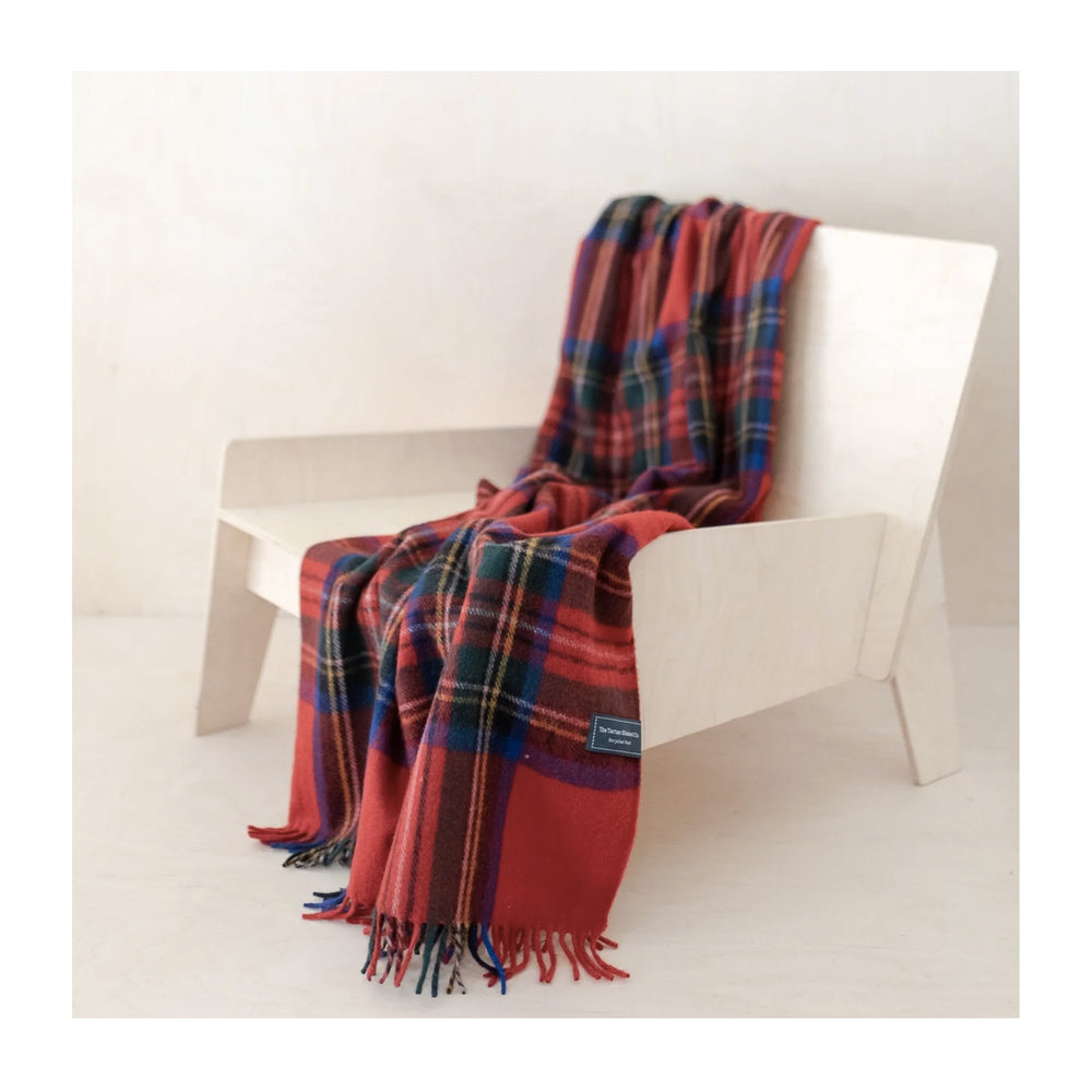 
                  
                    Stewart Royal Tartan Knee Blanket
                  
                