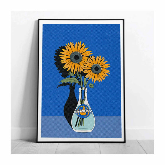 Sunflower Orangina Print