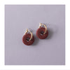 Berry Surround Hoop Earrings