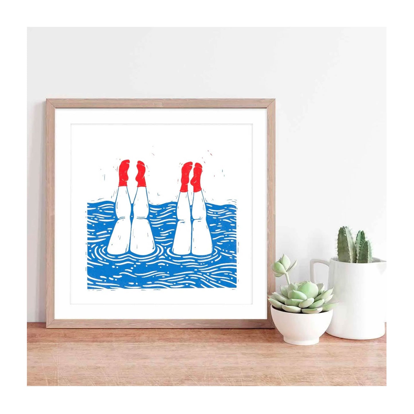 Wild Swimming Ladies 3 Print