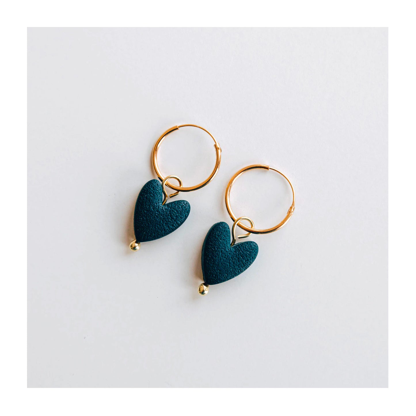 Deep Teal Love Grows Here Hoops