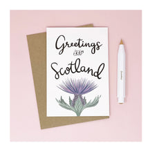  Greetings from Scotland Card