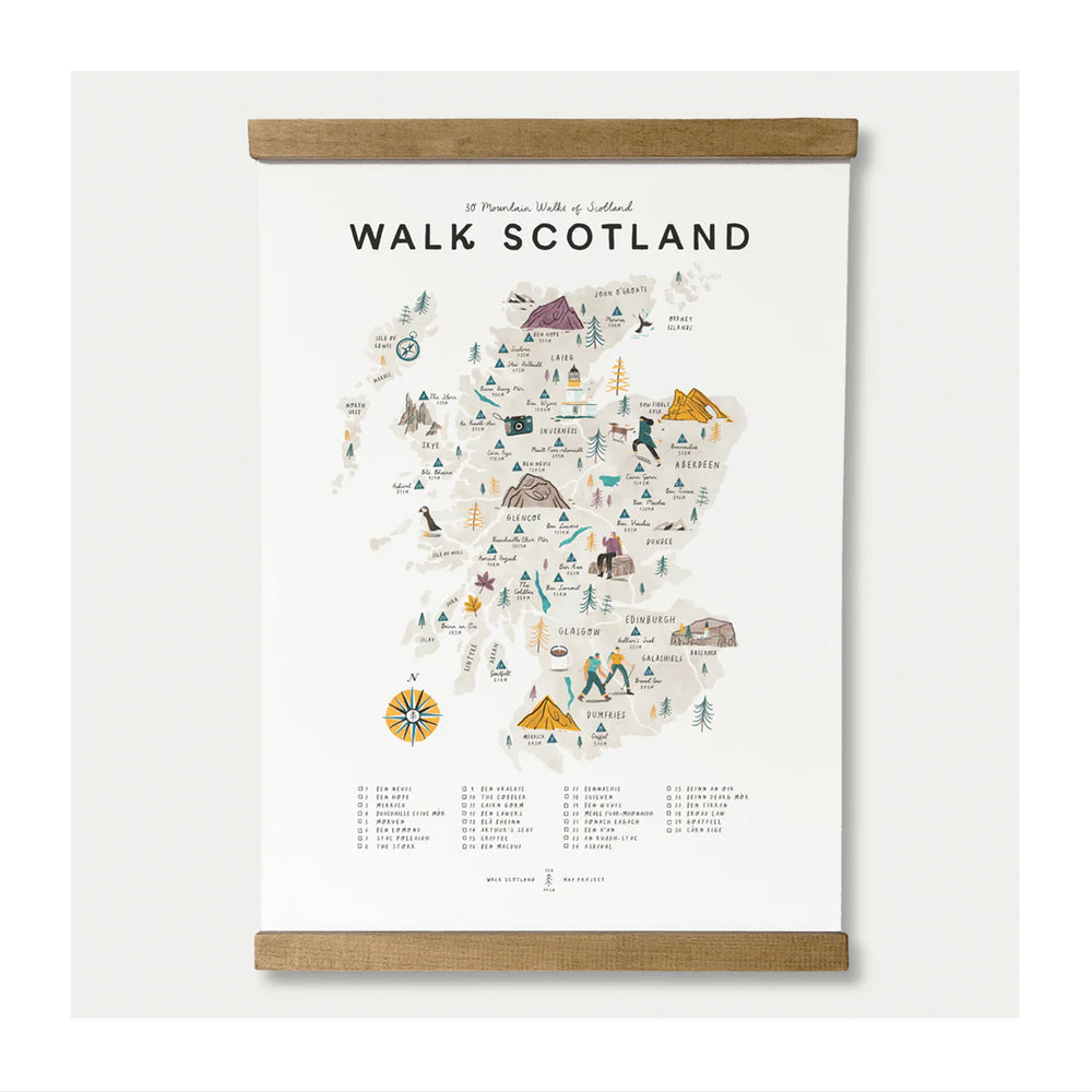 Walk Scotland Print