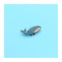  Whale Enamel Pin