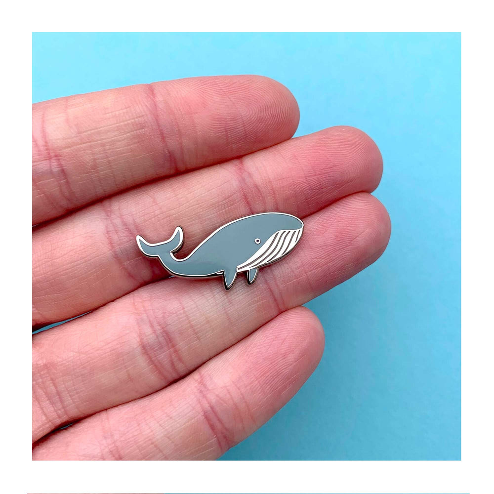 
                  
                    Whale Enamel Pin
                  
                
