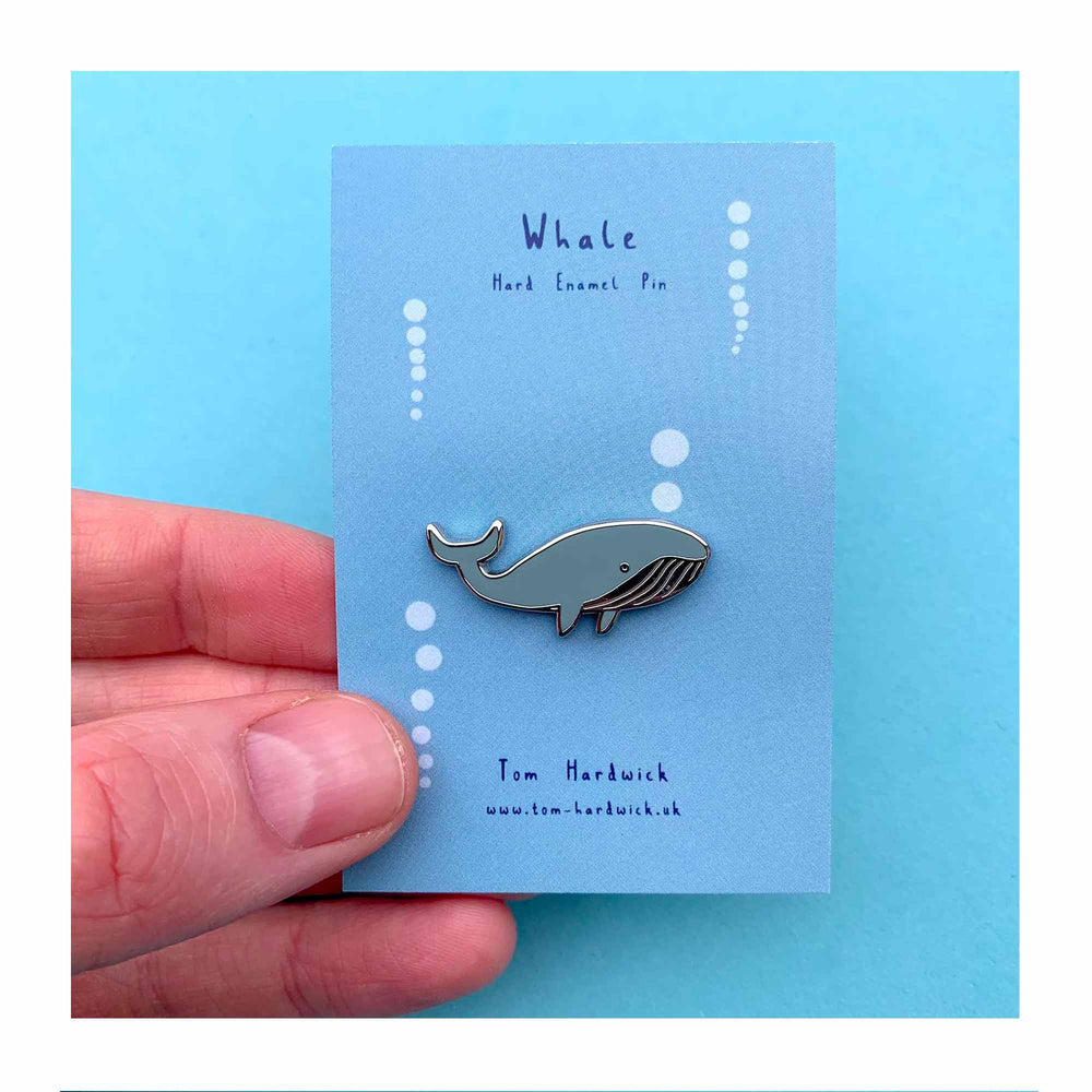 
                  
                    Whale Enamel Pin
                  
                